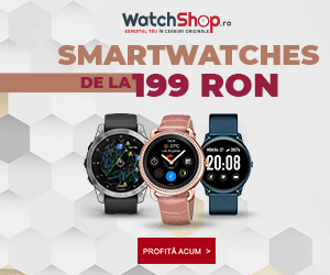 Smartwatches incepand de la 199 Ron