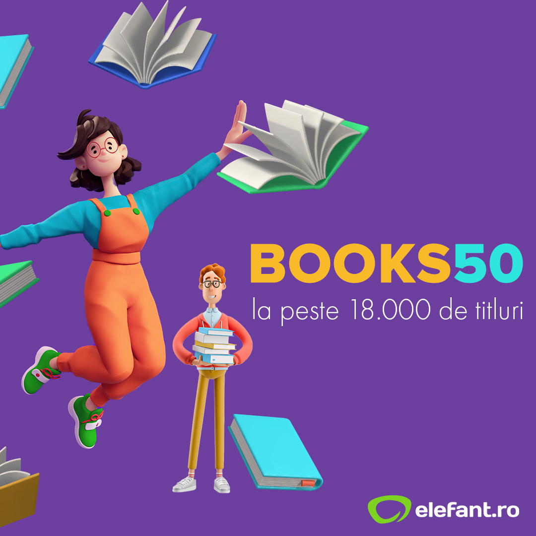 BOOKS50 la peste 18.000 de titluri