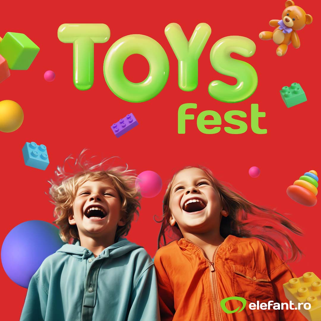 Toys Fest cu prețuri speciale la mii de jucării