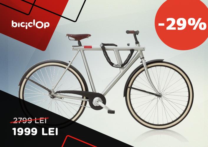 Reducere 800 RON la Bicicleta Vanmoof VM5 3 viteze (barbati)! Numai de Black Friday! 