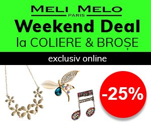 Weekend Deal: Coliere & Broșe -25%