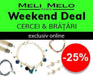 Weekend Deal: -25% la Cercei si Bratari, exclusiv online