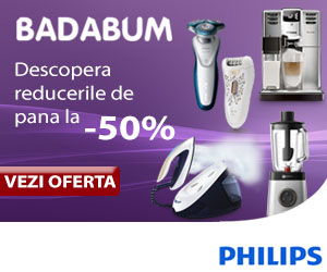 Pana la -50% reducere la produsele Philips