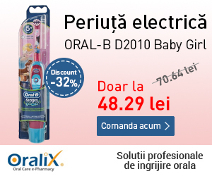 Periuta electrica oral-b Baby Girl la doar 48 lei!