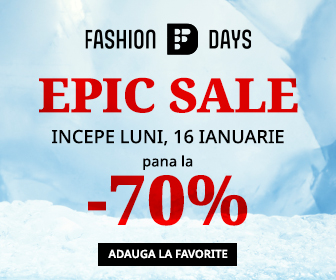 Epic Sale incepe luni, 16 ianuarie! Pana la -70% la articolele pentru femei!