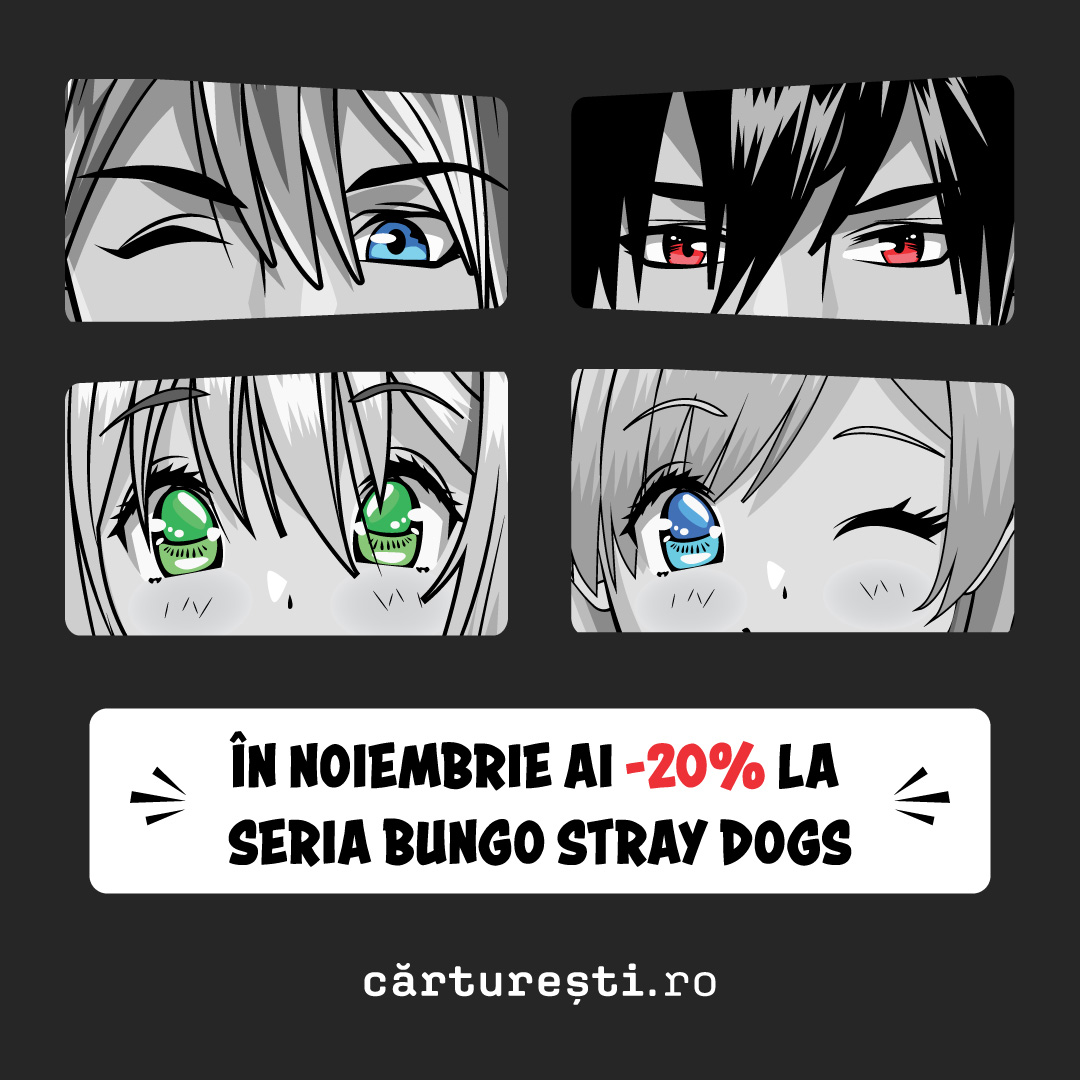 Bungo Stray Dogs - manga lunii noiembrie cu -20%