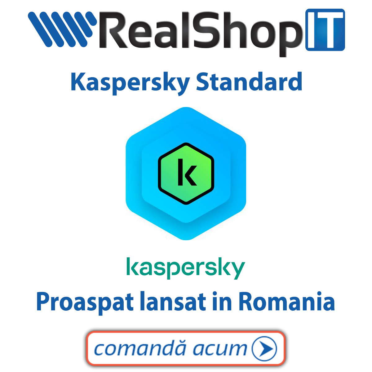 Kaspersky Standard - Produs nou in Romania
