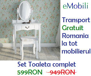 Set Masa Toaleta Cosmetica Machiaj - Transport Gratuit Romania