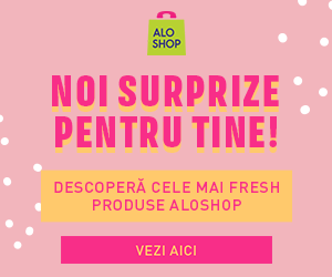 Noi surprize pentru tine! Descoperă cele mai fresh produse AloShop.