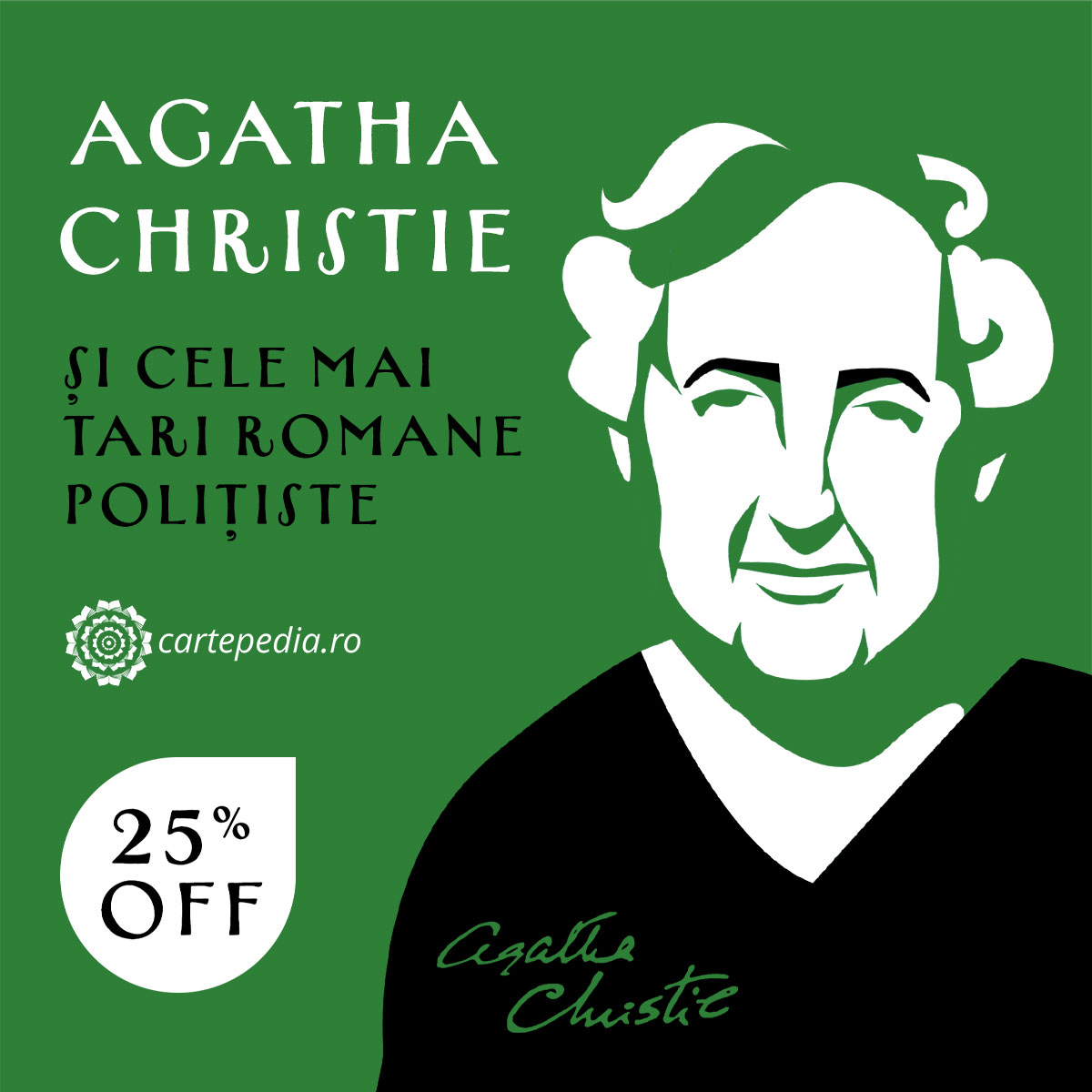 Agatha Christie și cele mai tari romane polițiste