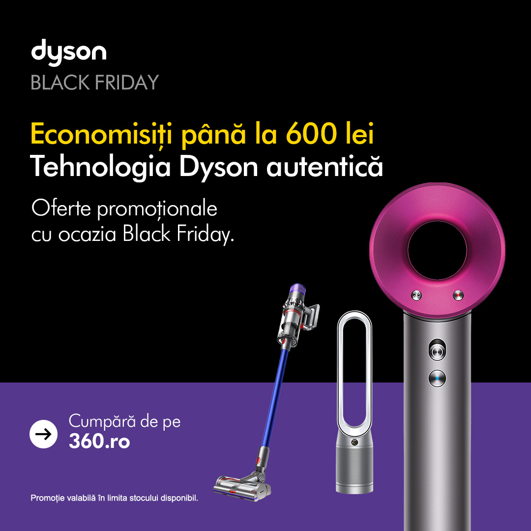 Black Friday la Dyson!