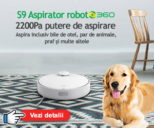 Promovare aspirator robot 360-S9