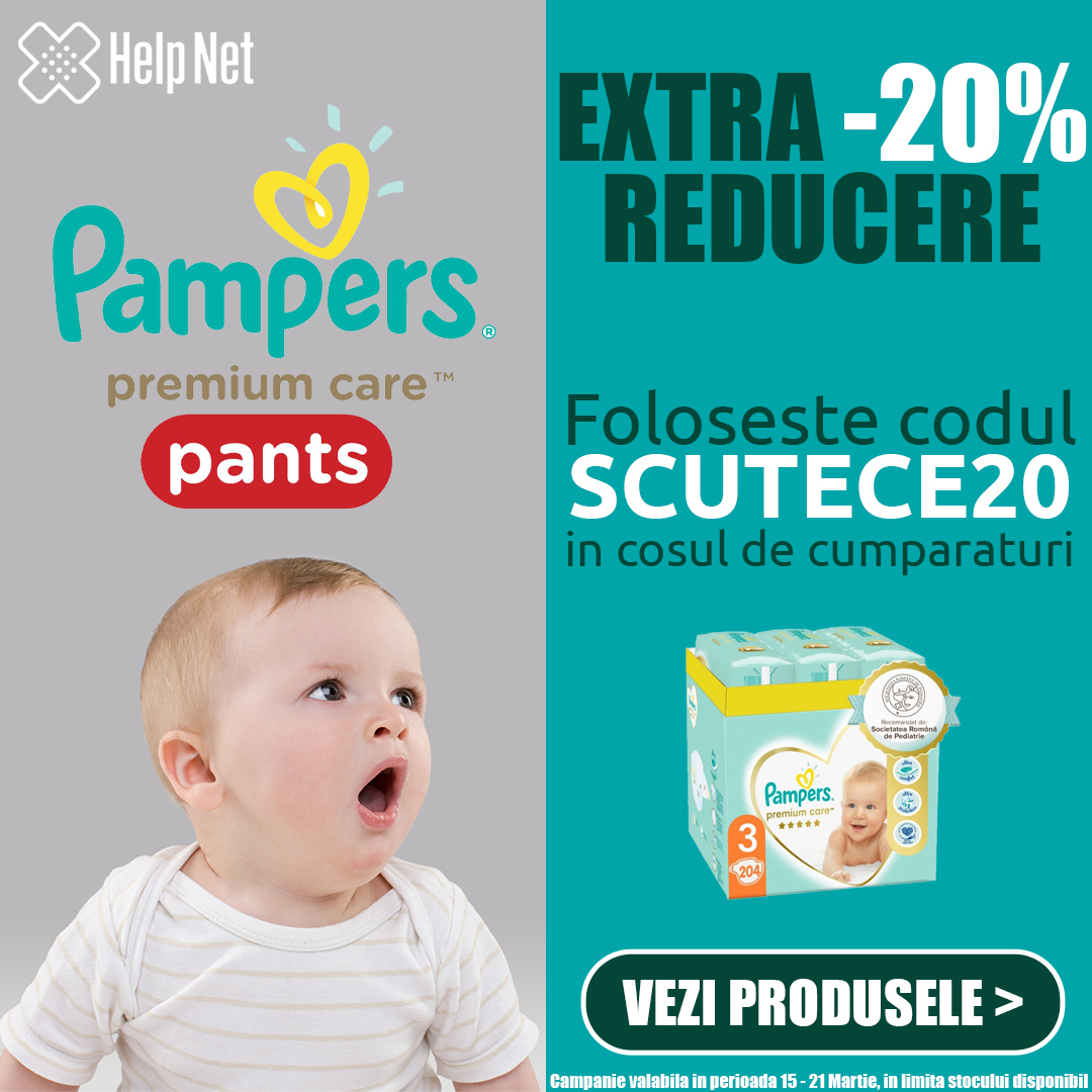 EXTRA -20% REDUCERE - PAMPERS