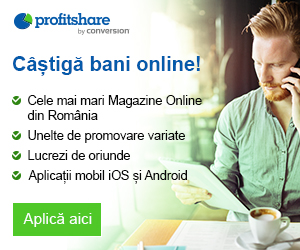 Castiga bani online cu Profitshare!
