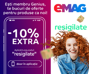 RESIGILATE Genius only -10% extra (valabil doar in App)