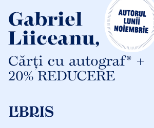 Gabriel Liiceanu, autorul lunii noiembrie. Autograf* si 20% reducere