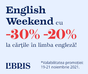 English weekend! -30% -20% la cartile in limba engleza! Read, Learn, Repeat!