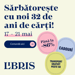 Libris Days: ON! Reduceri, Cadouri si Transport GRATUIT*! Hai la petrecerea de 32 de ani!