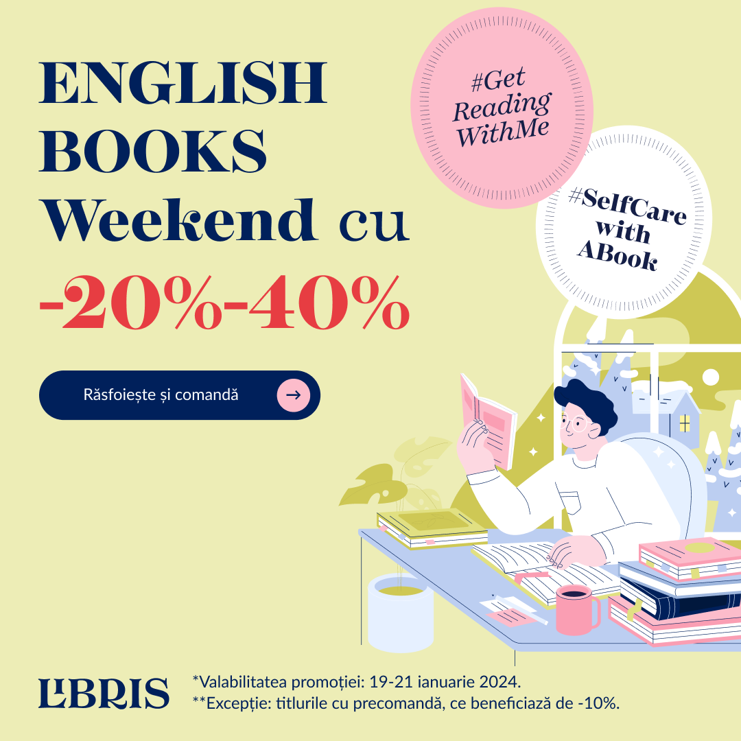  English Books cu -20% -40%  Hai la rasfoit