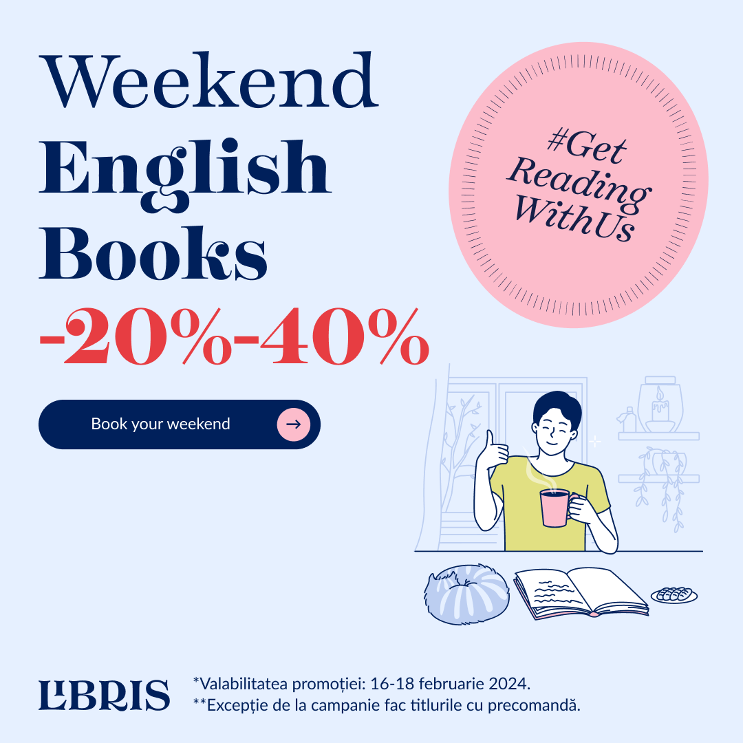 English Books Weekend -20% -40% #GetReadingWithUs!