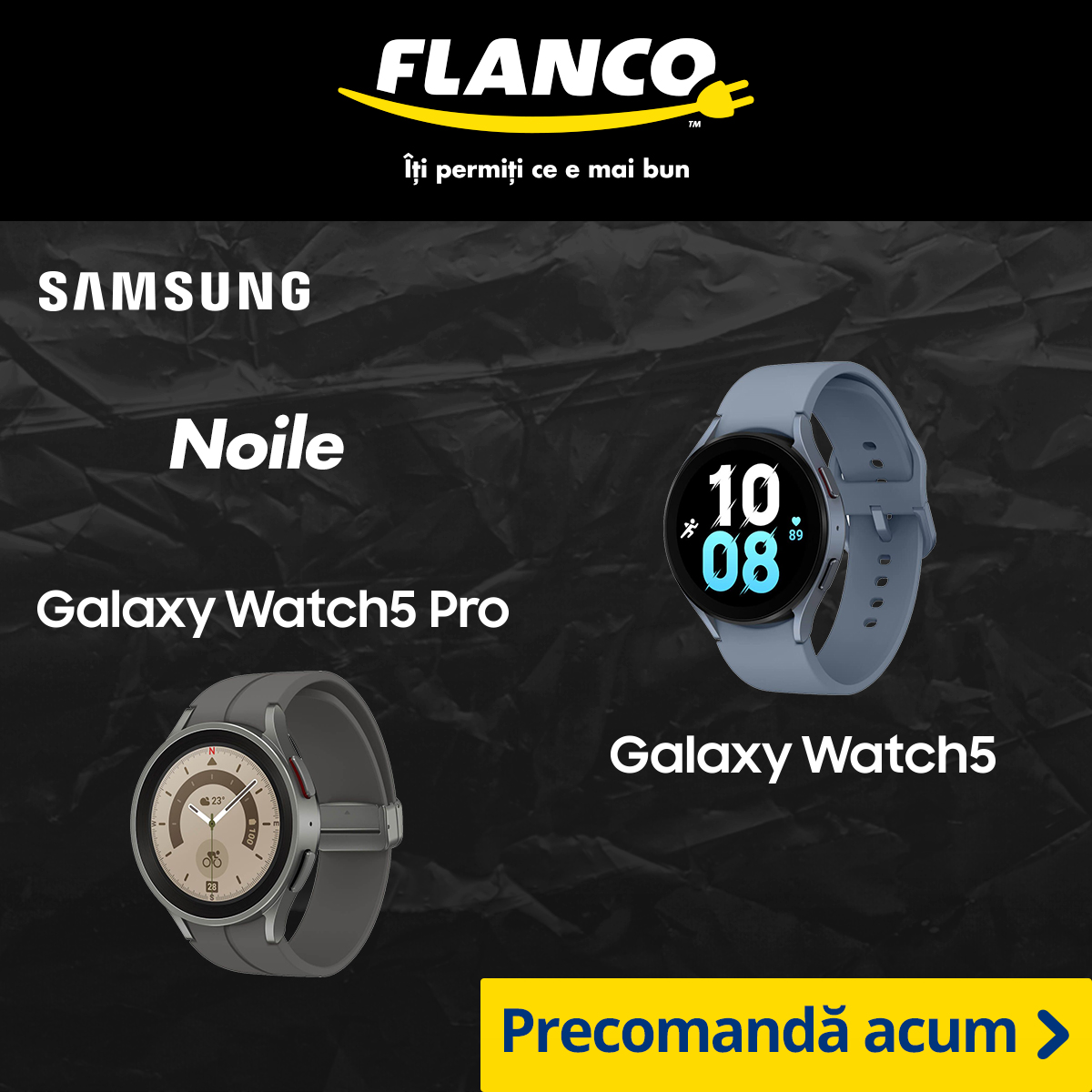 Precomanda noile Galaxy Watch 5 / 5 PRO