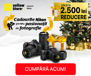 Cadourile Nikon pentru pasionatii de fotografie!