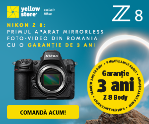 Nikon Z8 - primul aparat mirrorless foto-video din Romania cu 3 ani garantie!