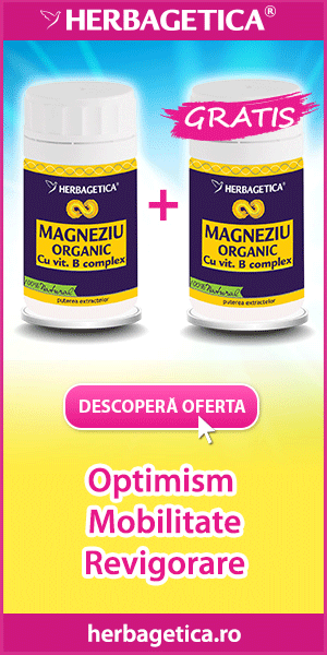 Magneziu Organic 1+1 Gratis